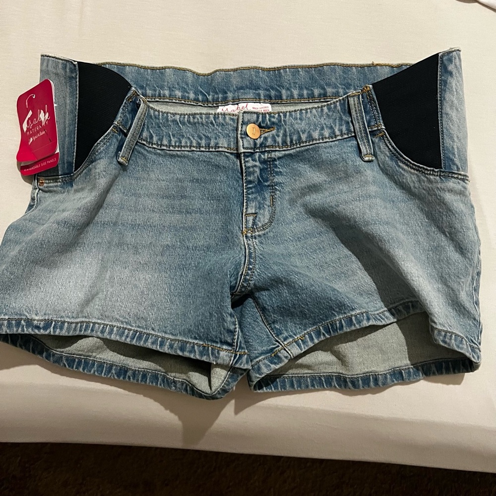 Maternity Jean shorts
